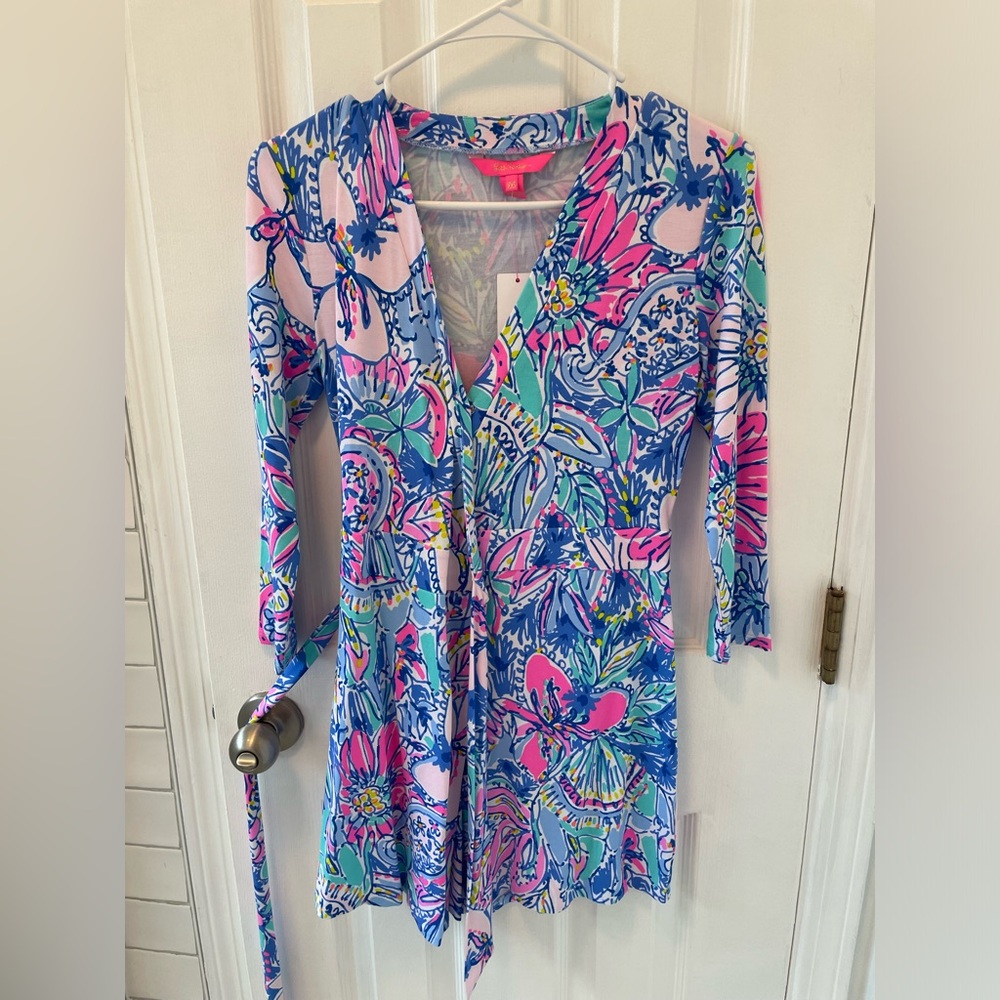 Lilly Pulitzer Karlie wrap romper